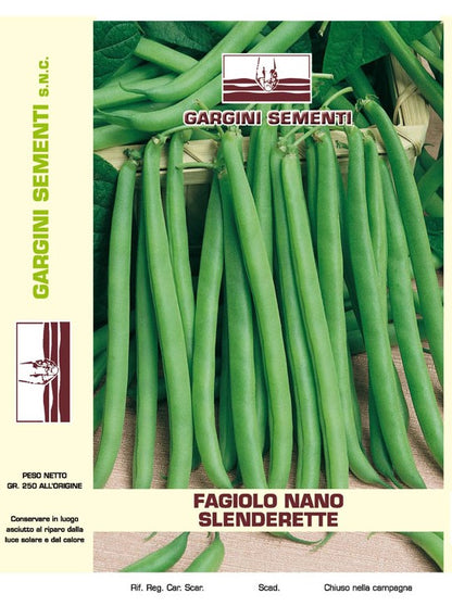 Semi di Fagiolino nano Slenderette Gargini Sementi 250gr