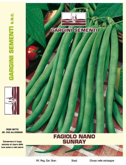 Semi di Fagiolino nano Sunray Gargini Sementi 250gr